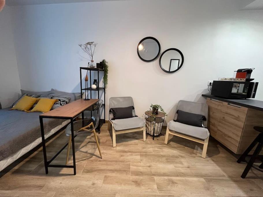 Studio Cosy Rez-De-Chaussee Foix Esterno foto