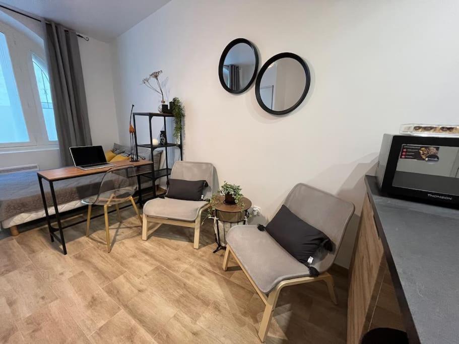 Studio Cosy Rez-De-Chaussee Foix Esterno foto